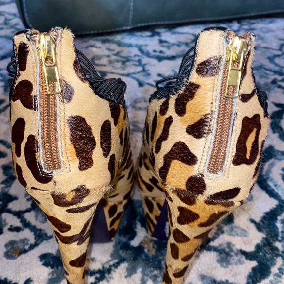 Animal Print Platform Heel’s by London Trash - Picture 7 of 8